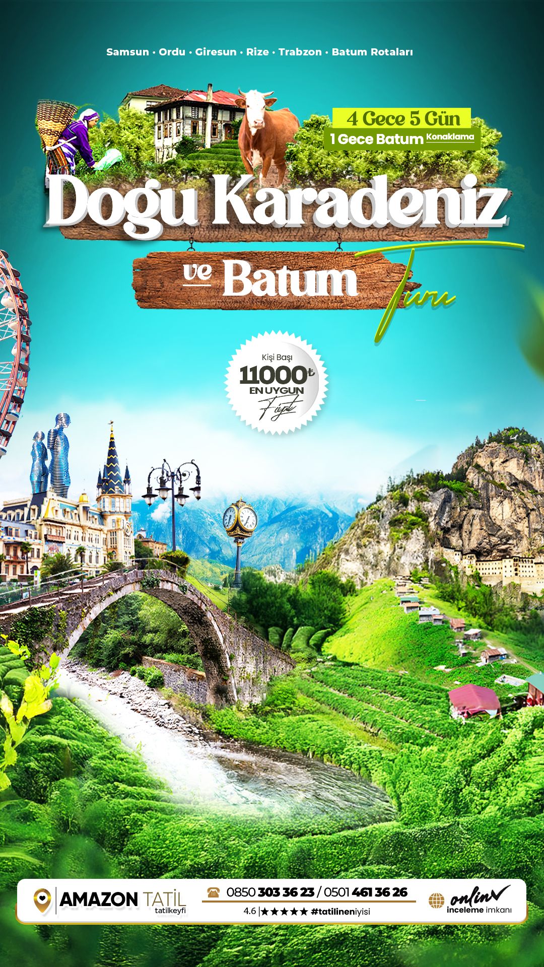 Doğu Karadeniz Batum Turu